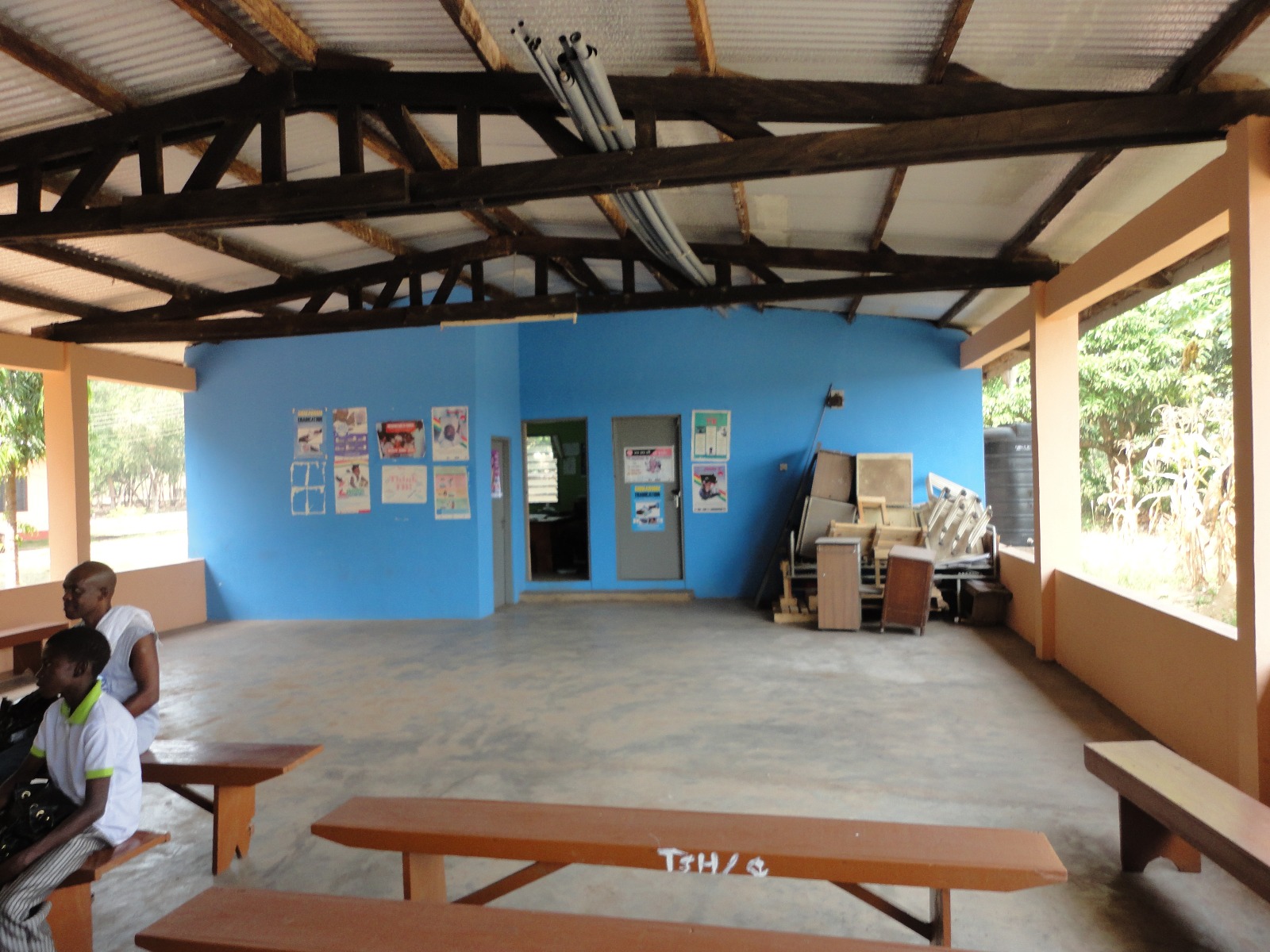 Health centre renovation in progress